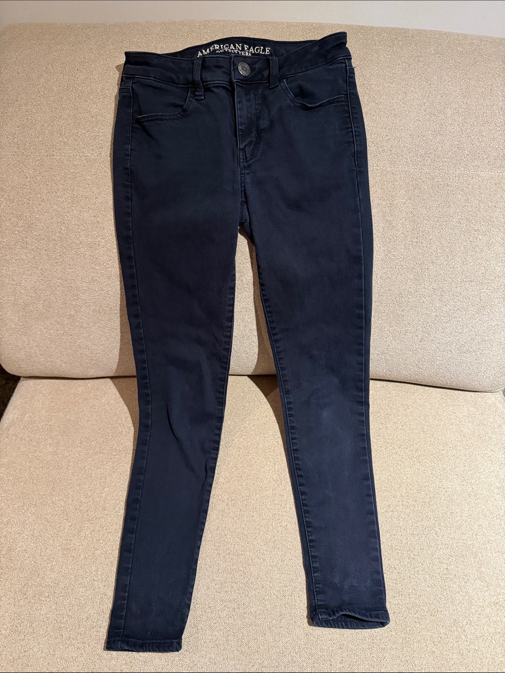 American Eagle Outfitters Black Super Super Stretch X Jeans